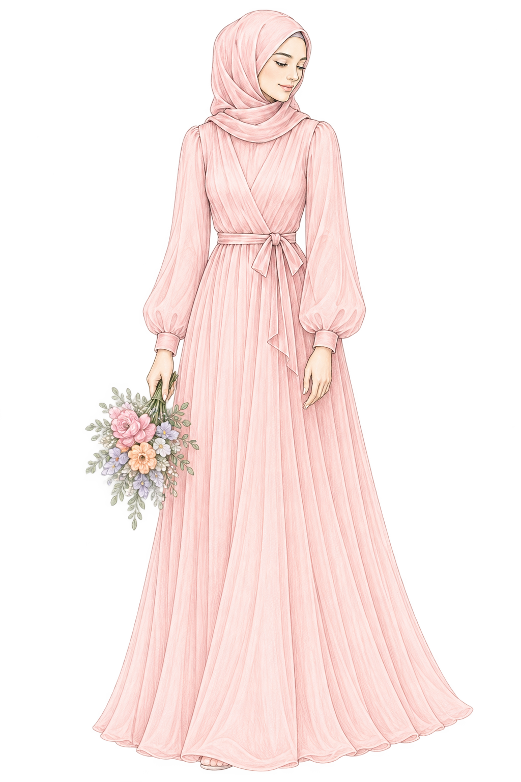 Blush pink